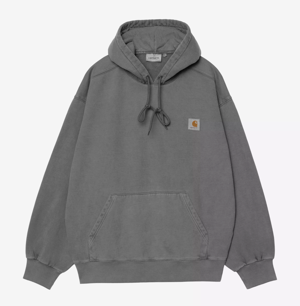 Sudadera con Capucha Carhartt WIP Vista - Black (Garment dyed)