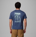 Camiseta Columbia Rapid Ridge II - Dark Mountain/Amazing Heights