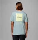Camiseta Columbia Barton Springs - Crushed Blue/Citron Haze