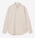 Camisa Carhartt WIP L/S Madison - Fleur de Sel/Wax