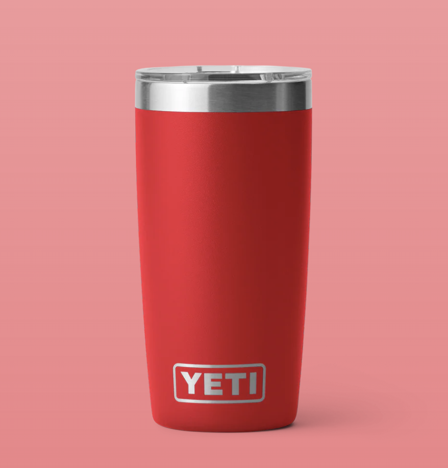 Vaso Yeti Rambler 10 oz (295 ml) - Rescue Red