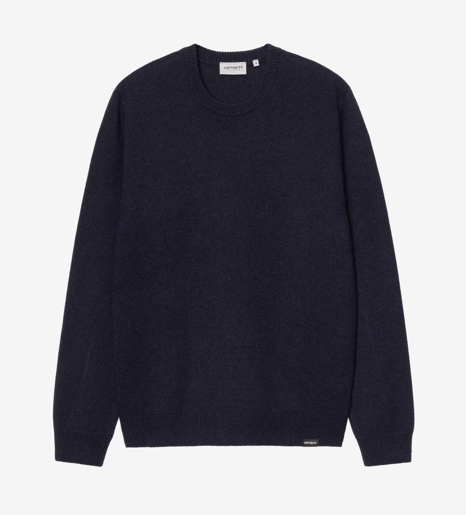 Jersey Carhartt WIP Alten - Air Force Blue Heather