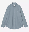 Camisa Carhartt WIP L/S Bolton - Velvet Blue (Garment Dyed)