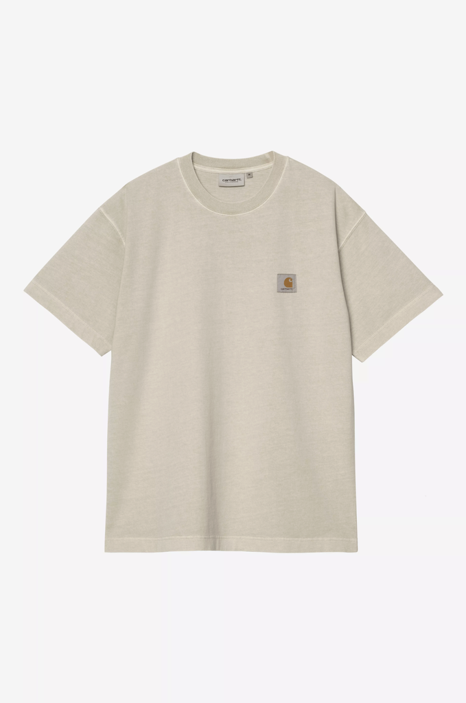 Camiseta Carhartt WIP Vista - Fleur De Sel (garment dyed)