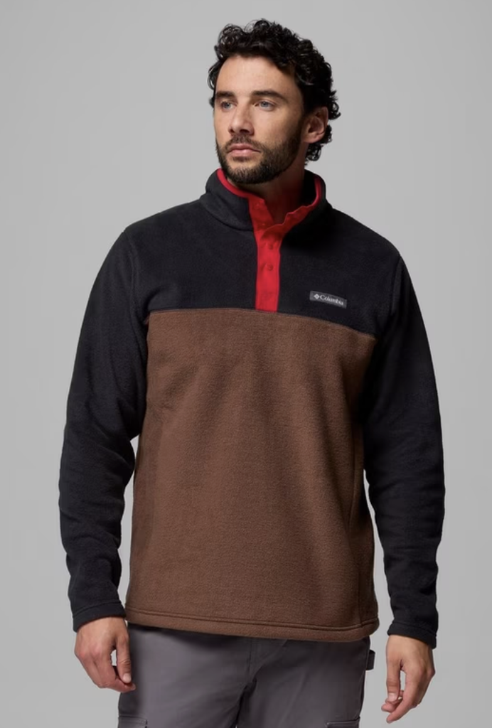 Forro Polar Columbia Con Cierre Medio A Presión Steens Mountain