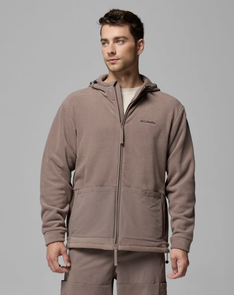 Chaqueta Columbia De Forro Polar Con Capucha Granite Point