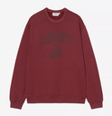 Sudadera Carhartt WIP Faded Pond Corps - Marsala (Heavy stone wash)