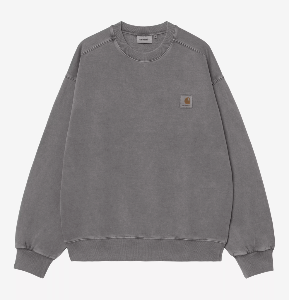 Sudadera Carhartt WIP Vista - Black (Garment dyed)