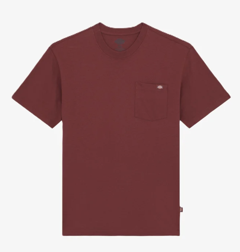 Camiseta Dickies Luray Pocket - Granate - M