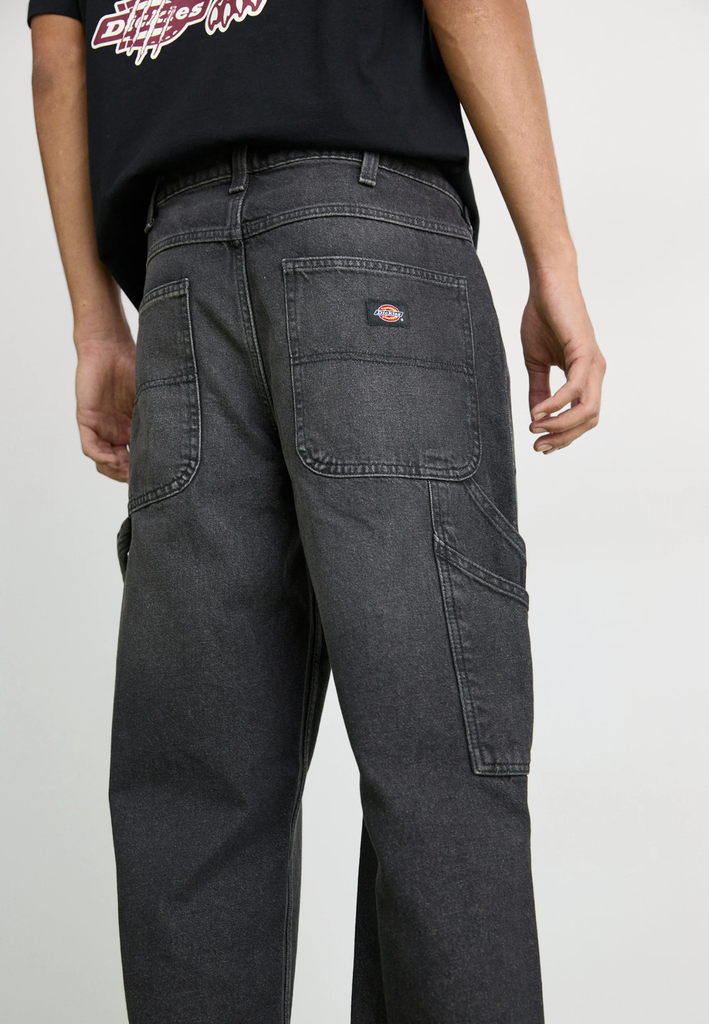 Pantalón Vaquero Dickies Carpenter Stevensville - Black Washed