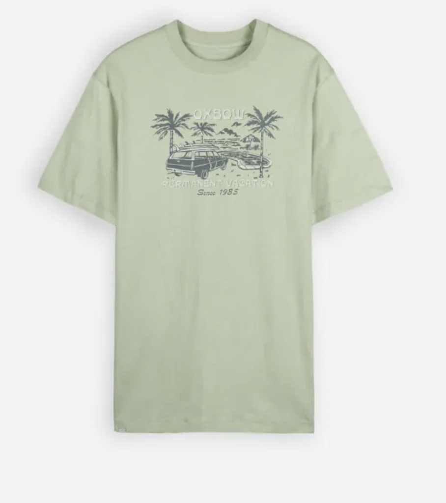 Camiseta Oxbow Ontrip - Moss