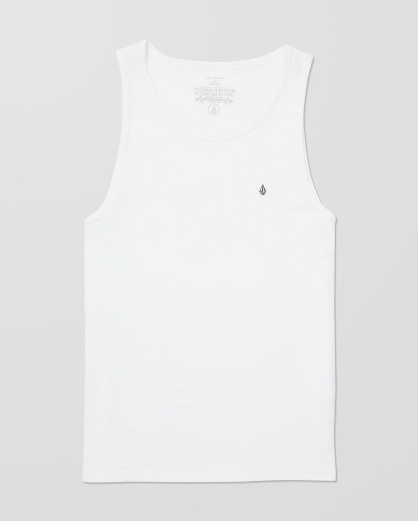 Camiseta Sin Mangas Volcom Stone Blanks - White