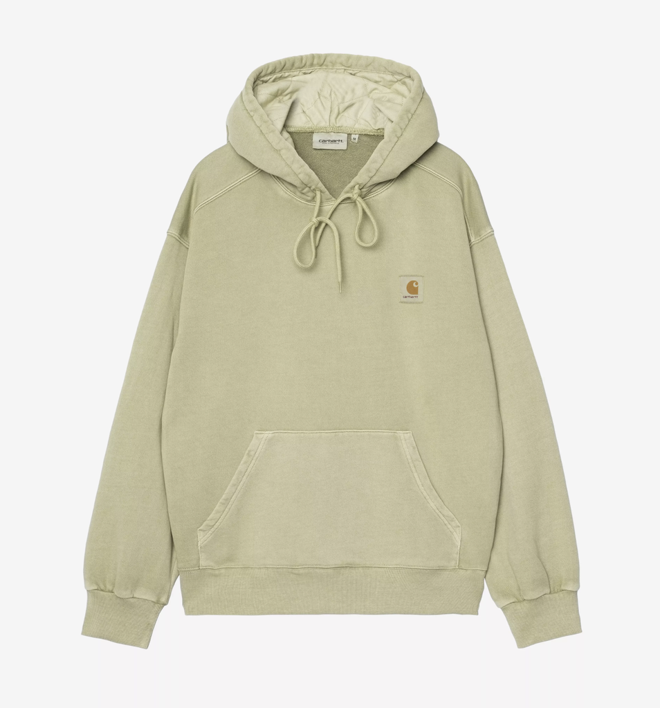 Sudadera Con Capucha Carhartt WIP Nelson - Gentle Green (garment dyed)