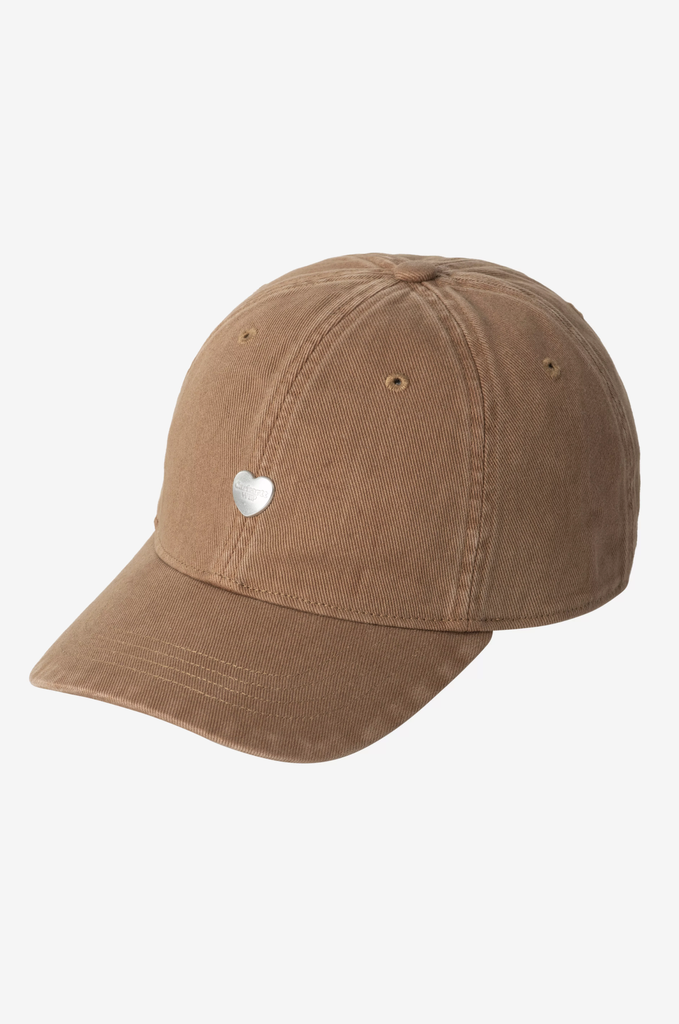 Gorra Carhartt WIP Heart Metal - Hamilton Brown/Silver