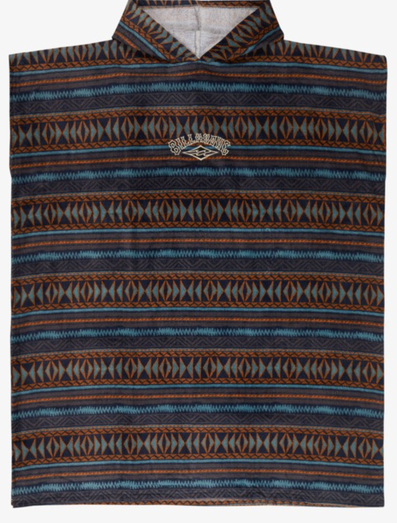 Poncho Billabong Mensed -Charcoal Grey