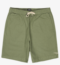 Pantalón Corto Billabong Larry Linen Cintura Elástica - Moss Green