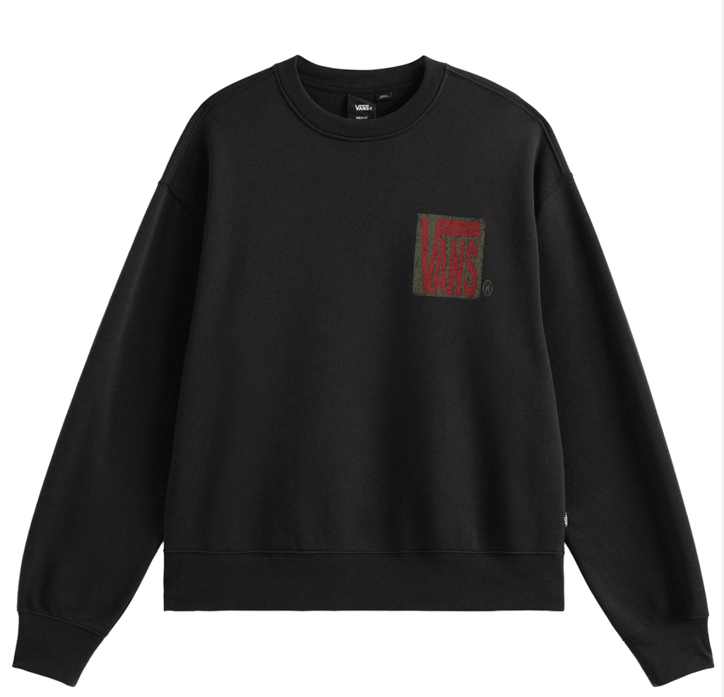 Sudadera Vans Stretch Stack Crackle - Black