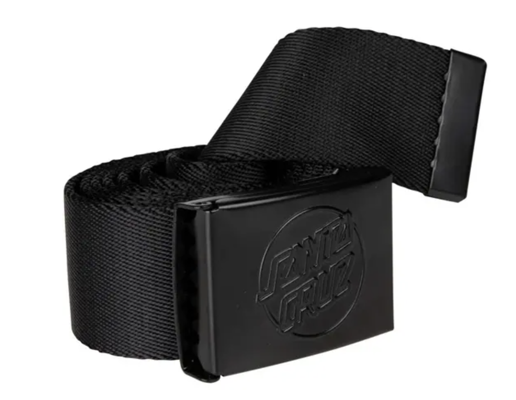 Cinturón Santa Cruz Opus Dot Emboss - Black