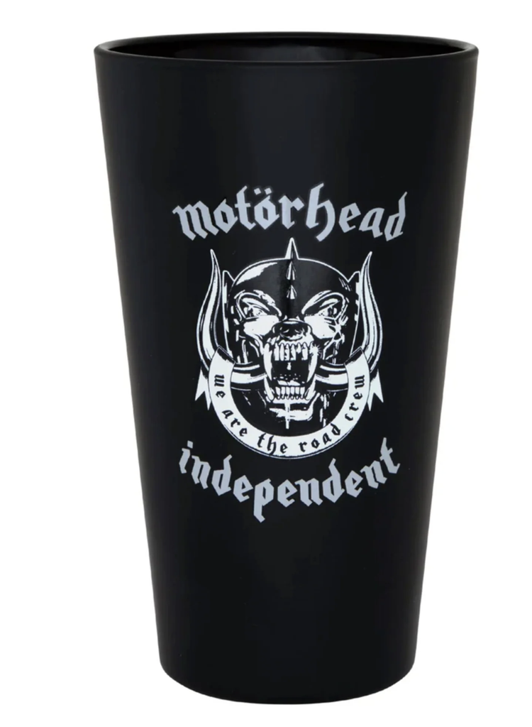 Vaso Independent Motorhead Warpig Pint - Black