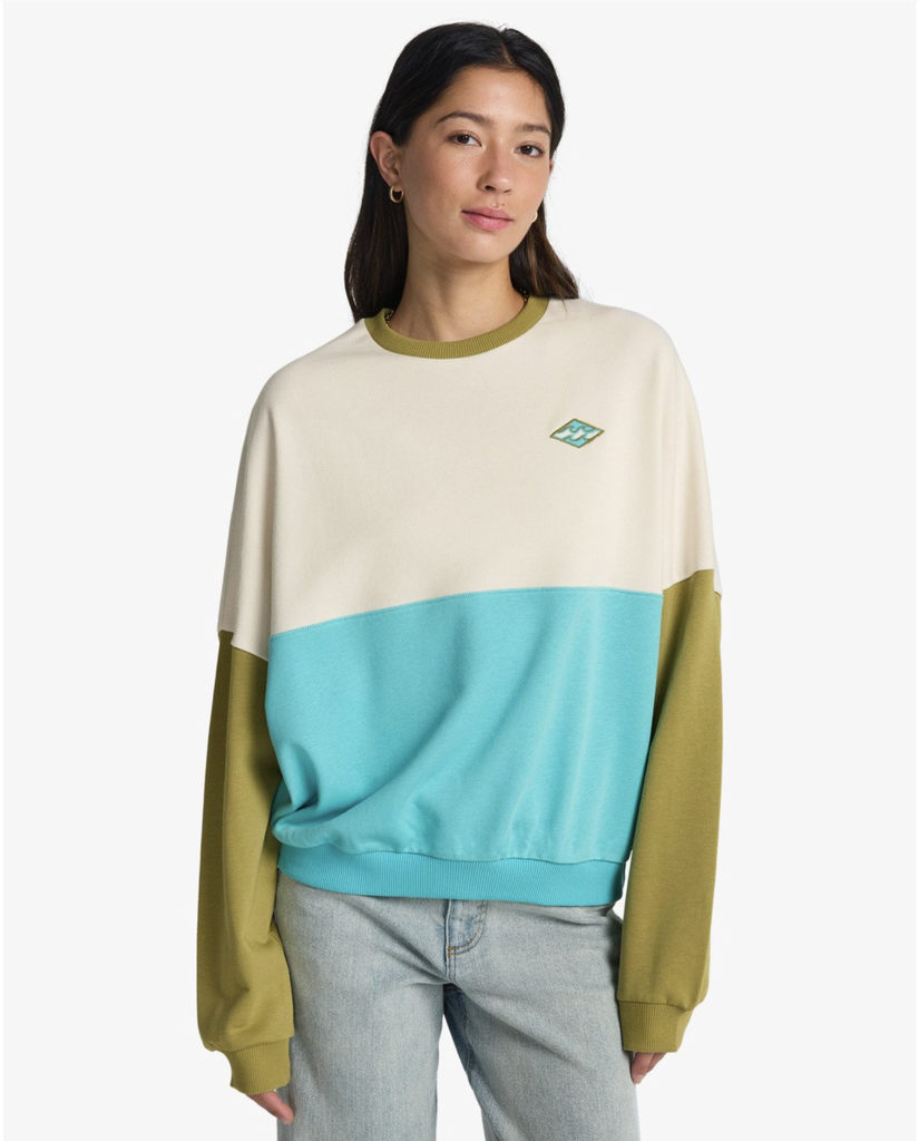 Sudadera Billabong Jump Around Block - Cedar Green (tlw0)
