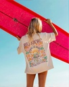Camiseta Billabong Floral Rocker - Salt Crystal (scs)