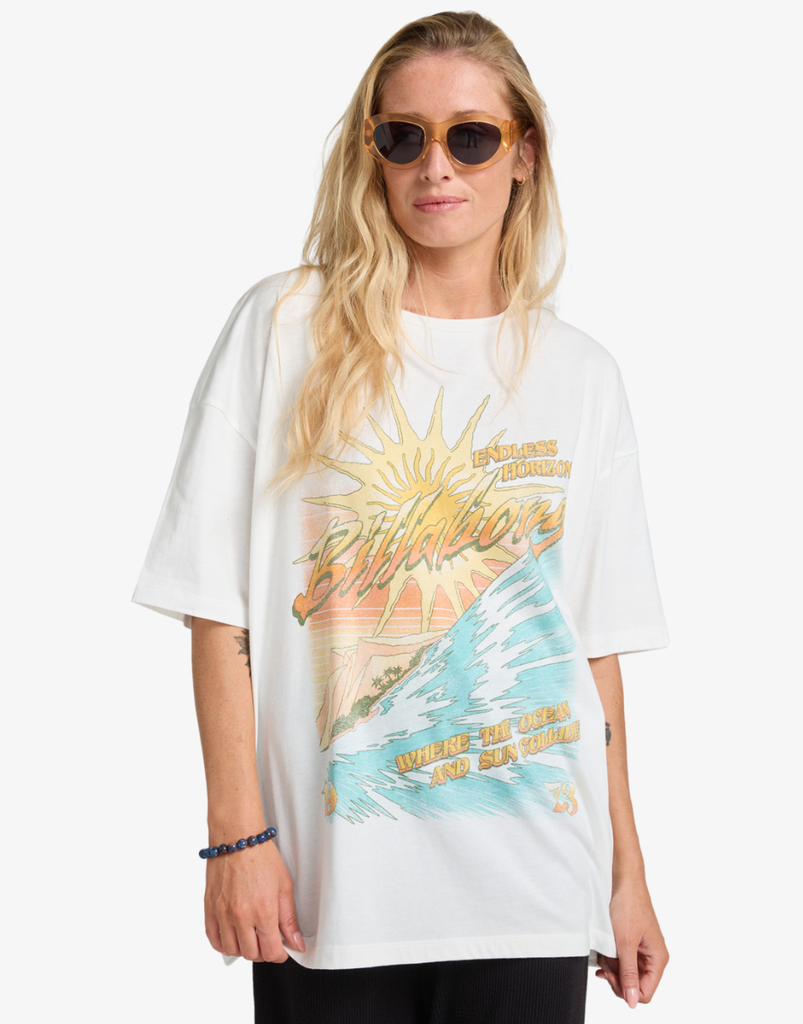 Camiseta Billabong Where The Sun Collide -  Salt Crystal (scs)
