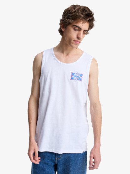 Camiseta Sin Mangas Quiksilver EV Starfish Stamp - White (wbb0)