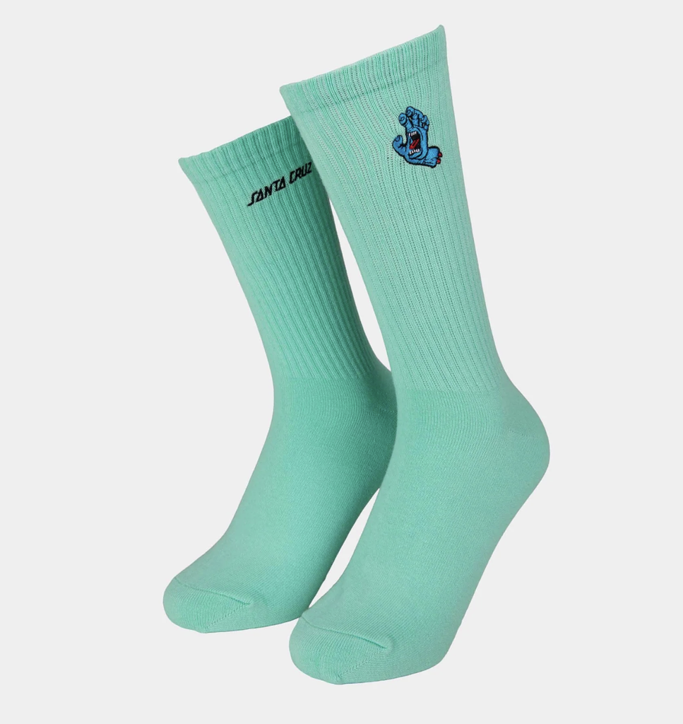 Calcetines Santa Cruz  Screaming Mini Hand - Menta