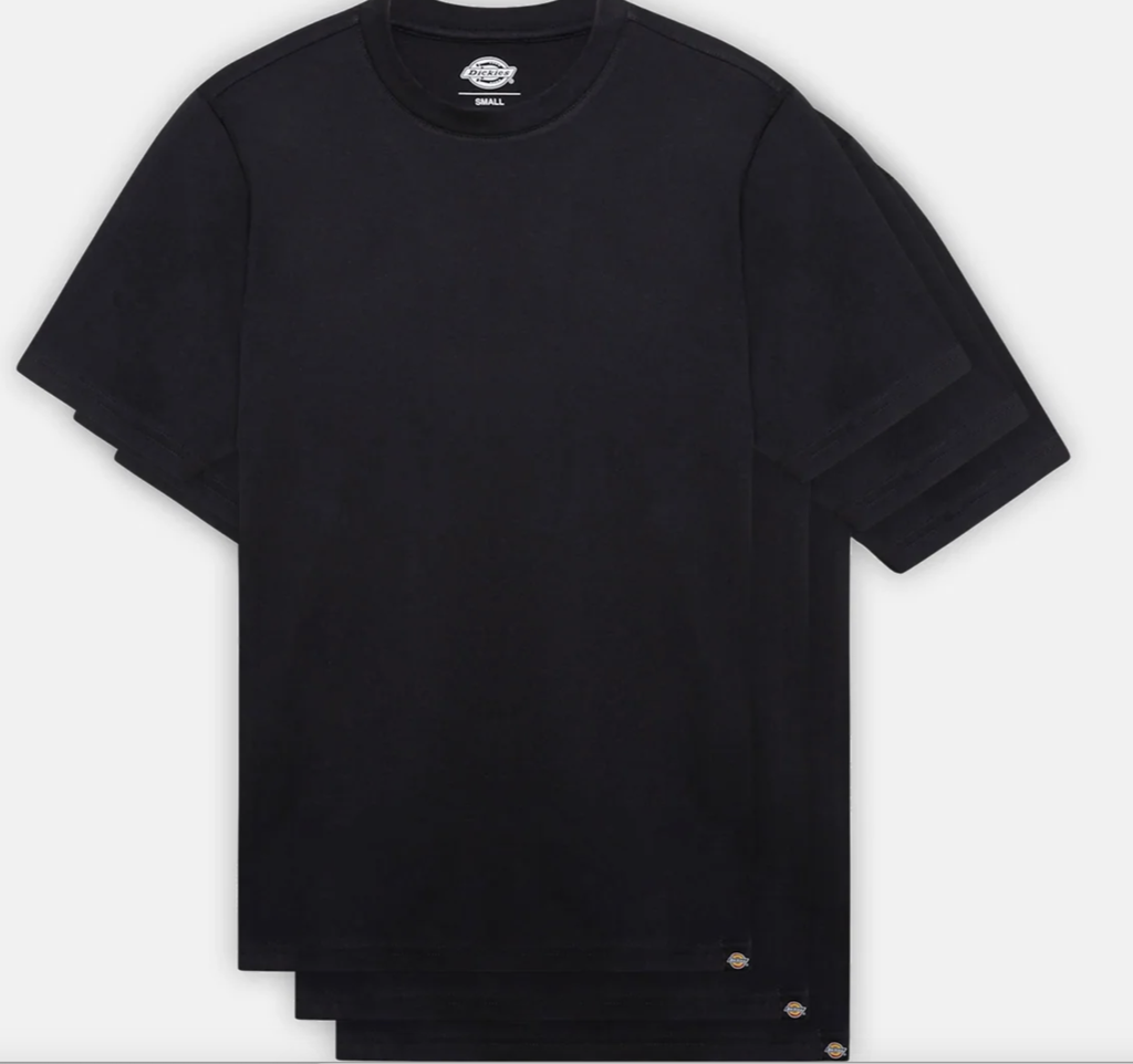Camiseta Dickies (Pack de 3) - Black