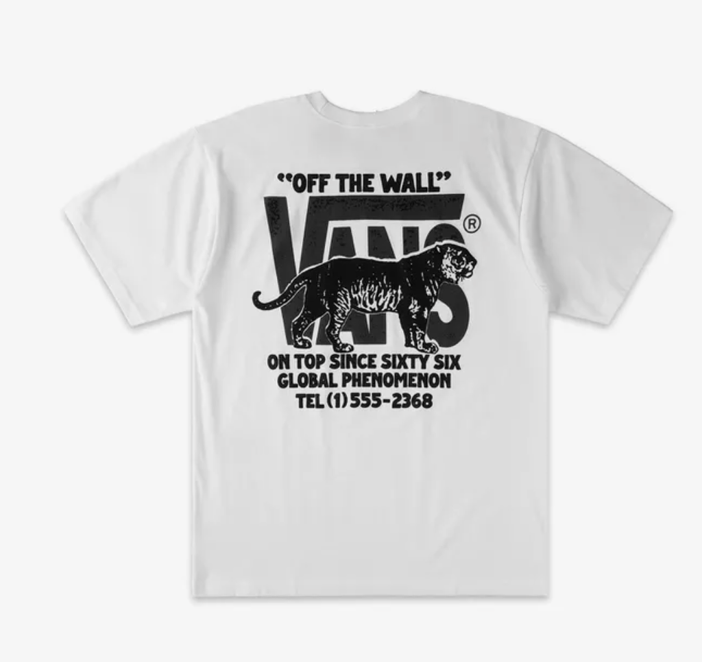 Camiseta Vans Awaken Tiger - WHT