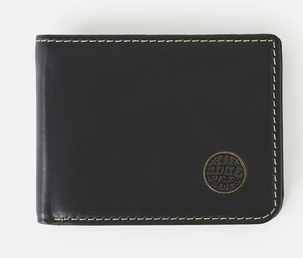 Cartera Rip Curl Wetsuit RFID All Day Logo - Black