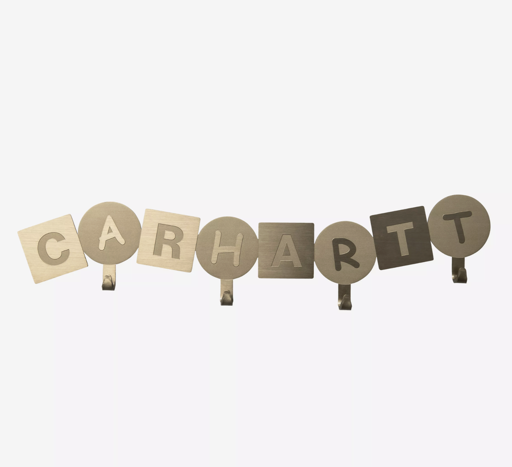 Perchero Carhartt WIP ABC Wall Coat Hanger - Gold
