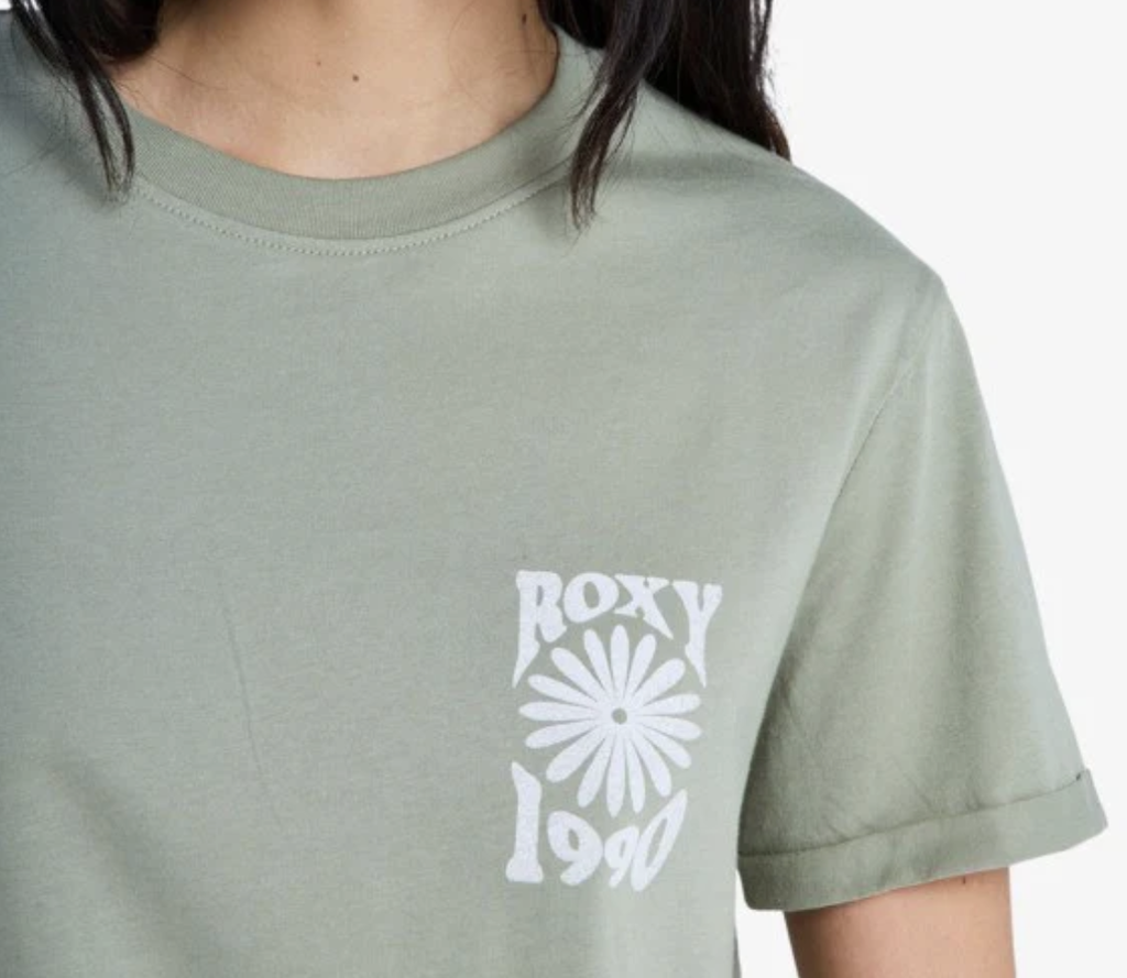 Camiseta Roxy Ocean Regular - Green