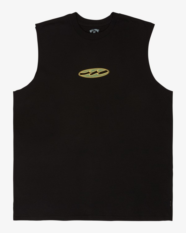 Camiseta Sin Mangas Billabong Since 73 Poster - Black (0019)