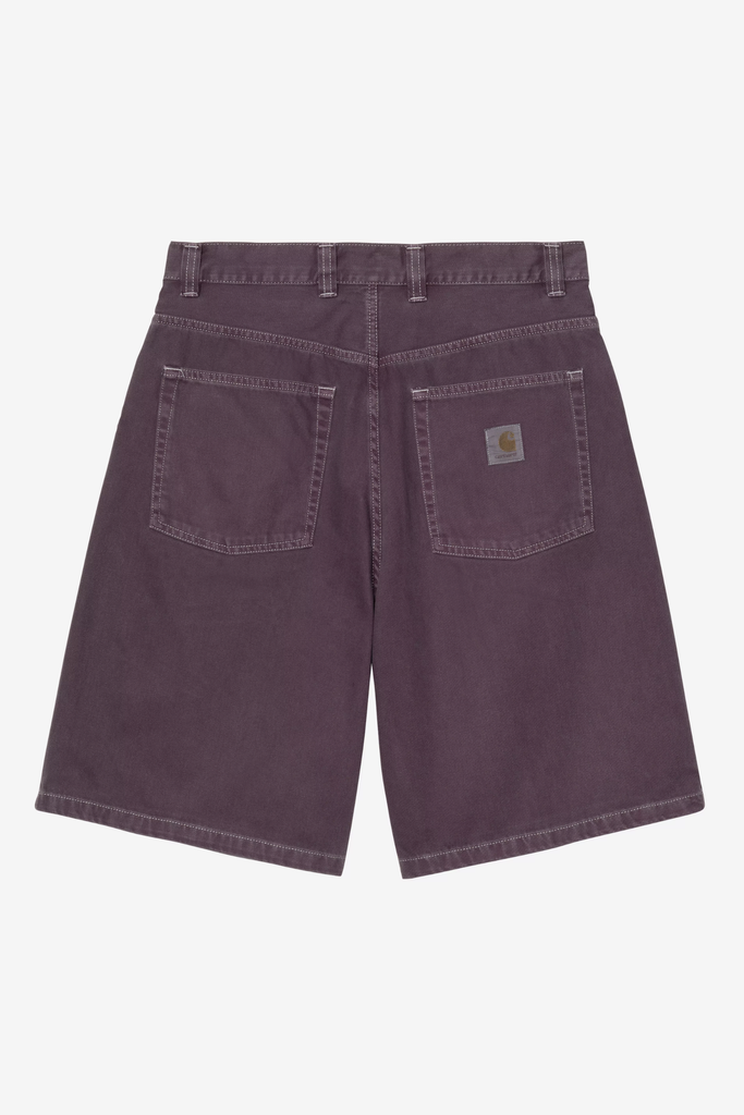 Pantalón Corto Carhartt WIP Brandon - Cozy Purple (stone dyed)