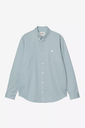 Camisa Carhartt WIP L/S Madison - Tourmaline/White