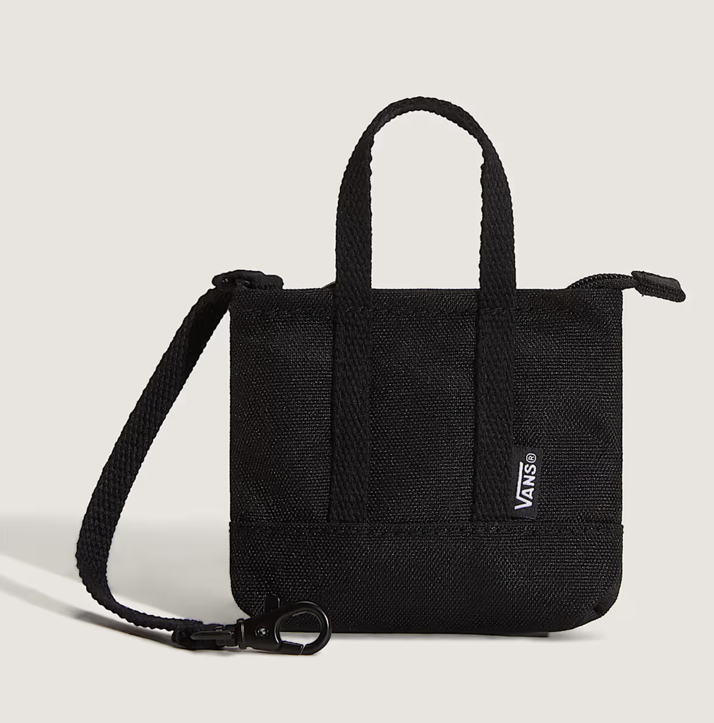 Bolso Vans Tote Micro Pergs - Negro