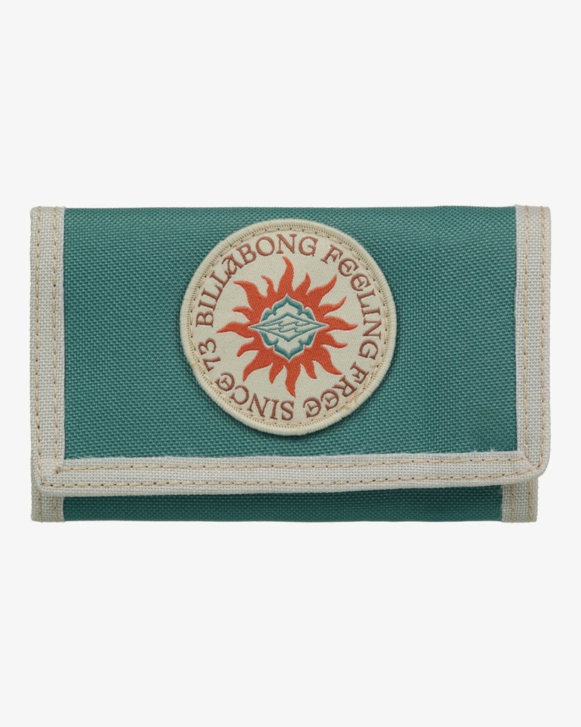 Cartera Billabong Tribong Patch - Sea Green (bmr0)