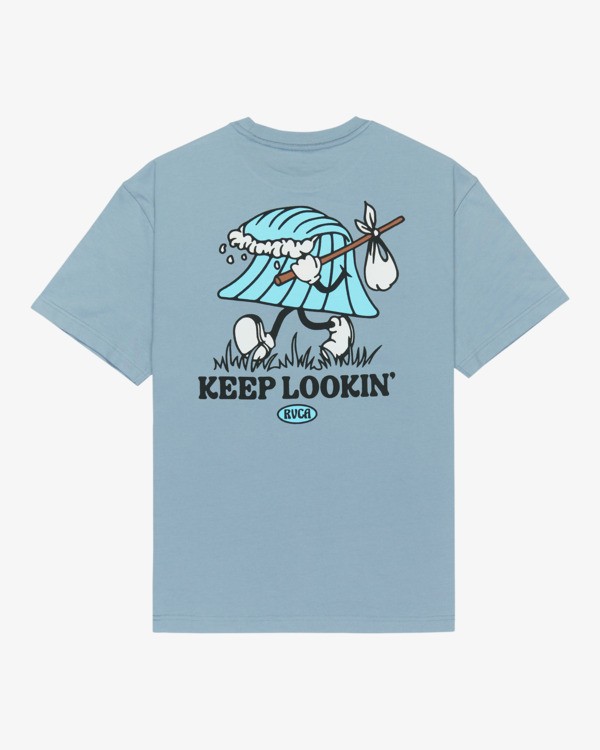 Camiseta RVCA Keep Lookin - Lead