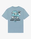 Camiseta RVCA Keep Lookin - Lead