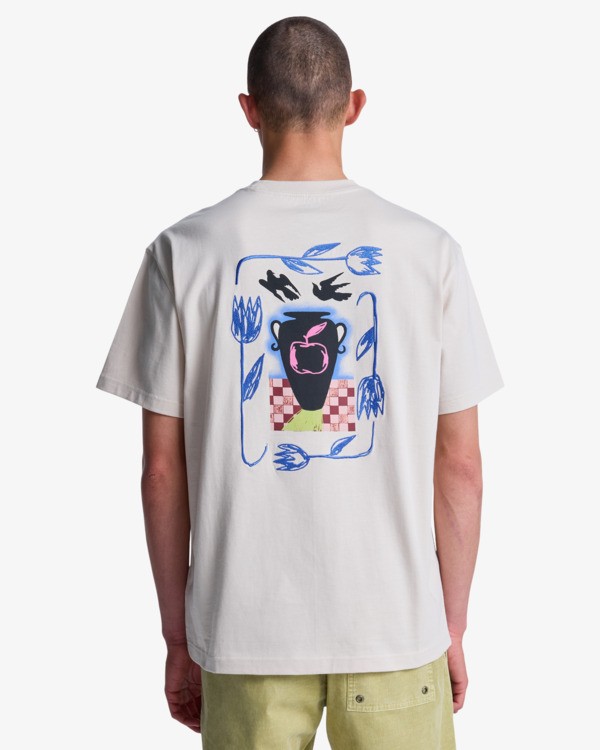 Camiseta RVCA AF Love Birds - Moonbeam