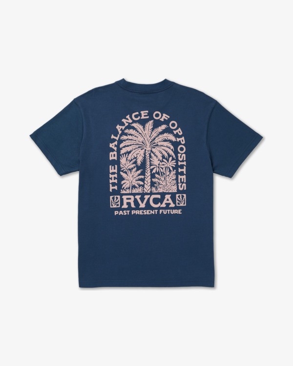 Camiseta RVCA Palmgrove - Moody Blue