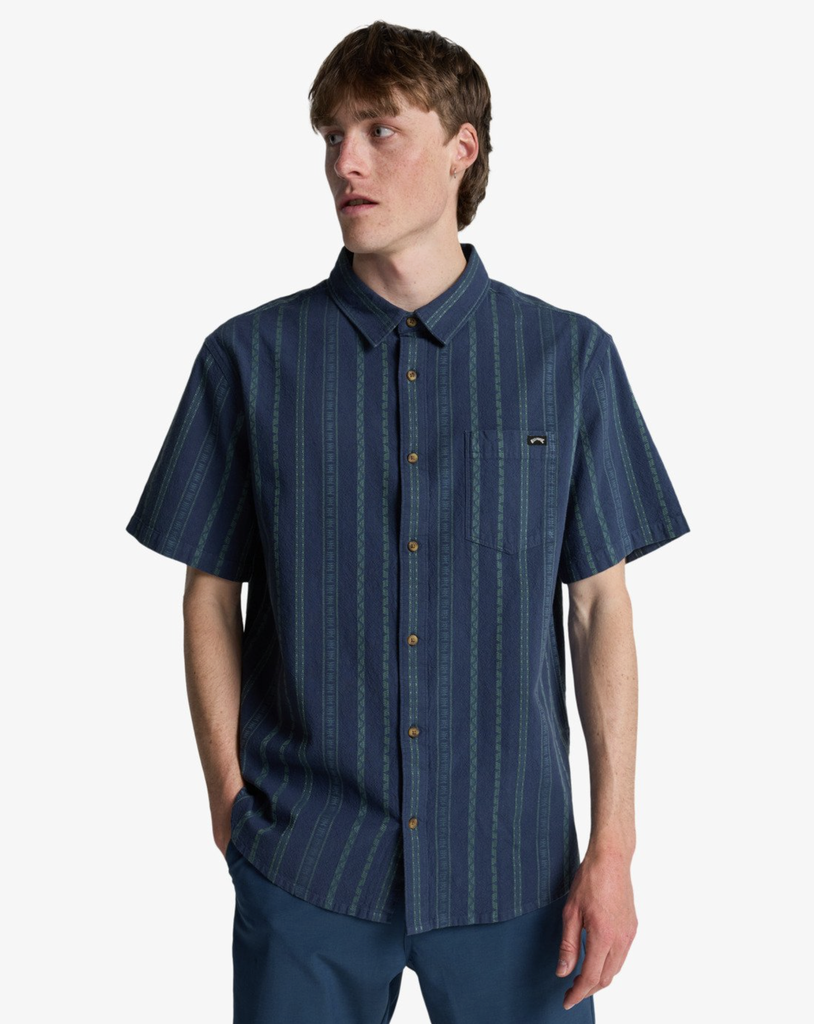 Camisa Billabong Sundays Jacquard - Denim (brq0)