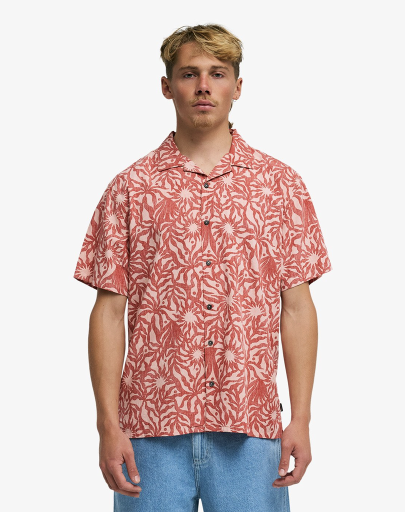 Camisa Billabong Vacay - Chilli Red (mnw0)