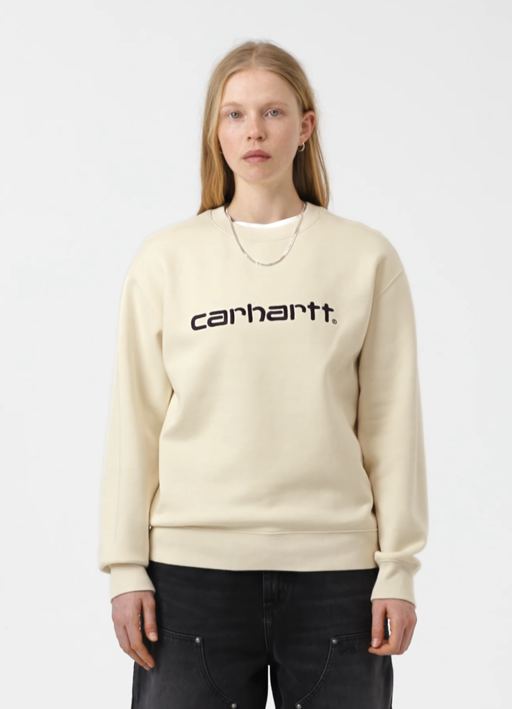 Sudadera Carhartt WIP W' Sweat - Cinnerus/Cozy Purple (Mujer)
