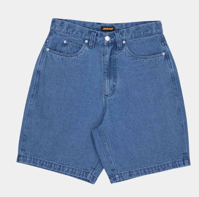 Pantalón Corto Santa Cruz Self Destruct - Blue Classic