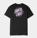 Camiseta Santa Cruz Control Dot - Black
