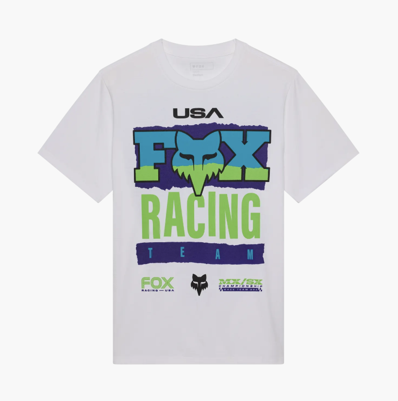 Camiseta Fox Hardcore 195 Original - White (wht)