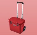 Nevera Portátil con Ruedas Yeti Roadie 32 - Rescue Red