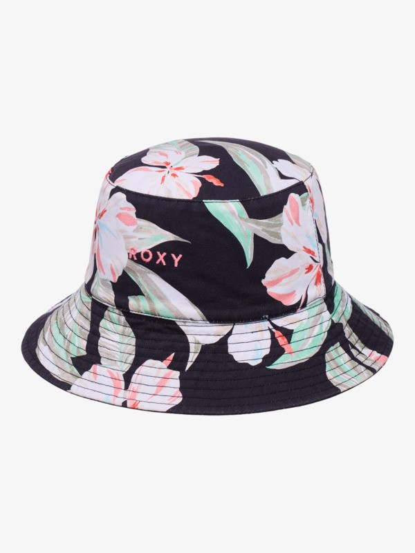 Gorro Pescador Roxy Jasmine Paradise - Anthracite Spring Charming